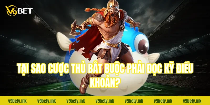 Tại sao cược thủ bắt buộc phải đọc kỹ điều khoản?